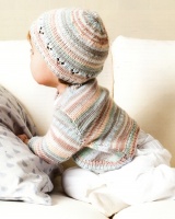 Knitting Pattern - Rico 694 - Baby Dream DK - Cardigan and Hat